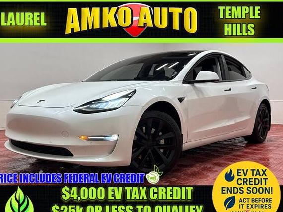 TESLA MODEL 3 2020 5YJ3E1EA2LF597471 image